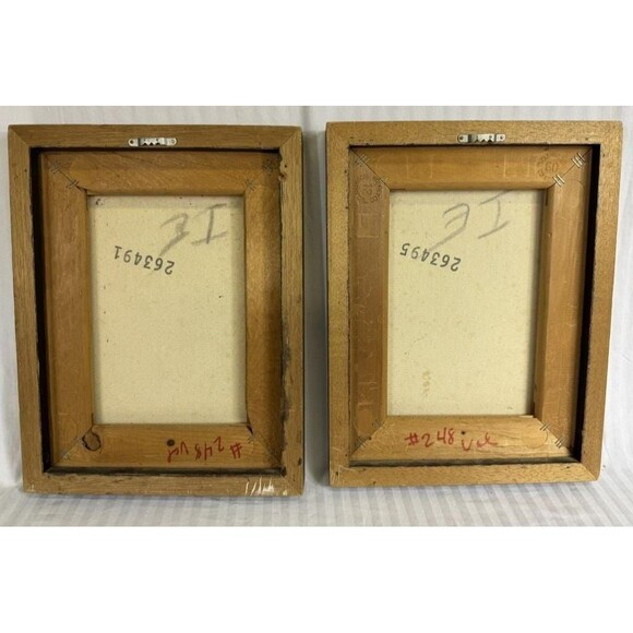 Sold! Pair of Beautiful J. Toller Signed & Framed Oil Paintings - Picture 4 of 4